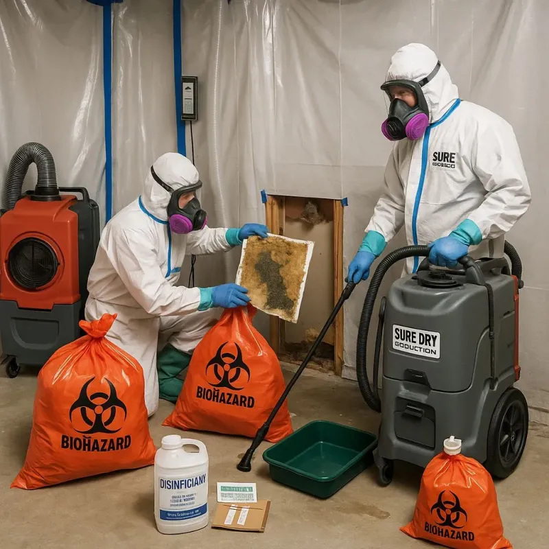 Contaminated Water Handling Protocols process in Riverdale, CA