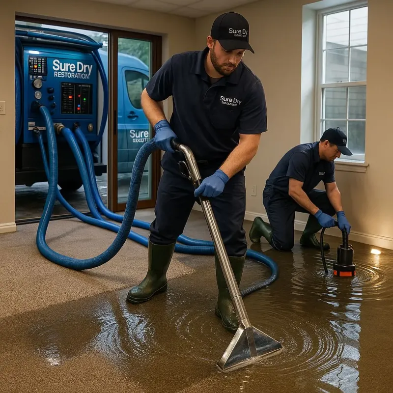 Water Extraction and Removal process in Riverdale, CA